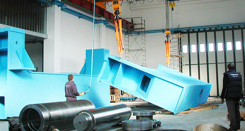 parmigiani macchine assembly plate bending rolls, plate rolling machines, 4-roll plate bending machines, angle rolls, section rolls, flanging machines, dishing press