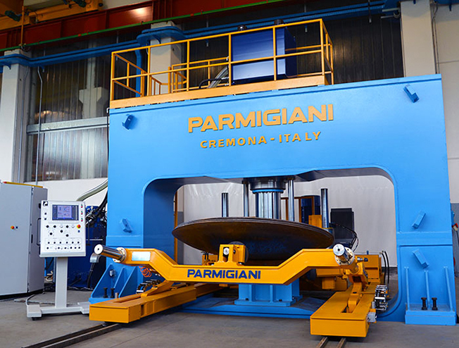 hydraulic press, press, flanging press, dished heads pressing