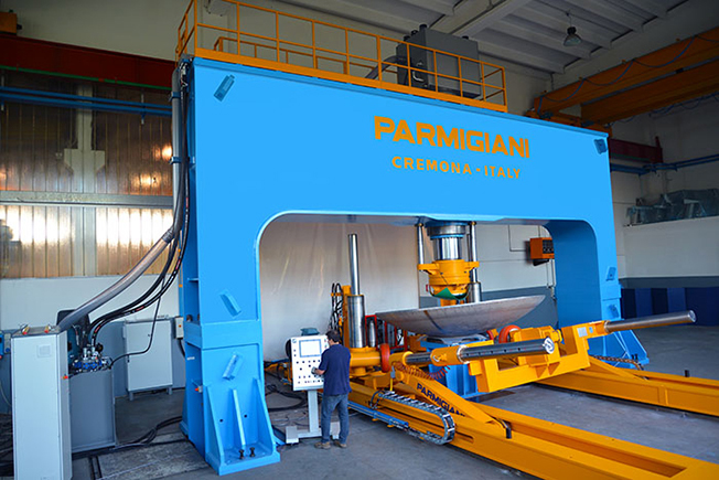 hydraulic dishing press, plate rolls, angle rolls, section rolls