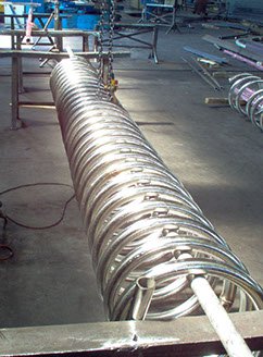 pipe coiling machine